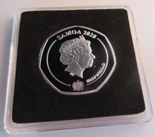 Load image into Gallery viewer, 2020 THANK YOU KEYWORKERS SAMOA HALF DOLLAR COIN BOX &amp; COA - REFUSE COLLECTORS
