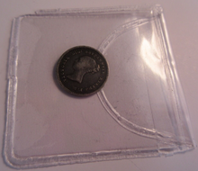 Load image into Gallery viewer, 1839 MAUNDY MONEY QUEEN VICTORIA 2d EF IN PROTECTIVE CLEAR FLIP
