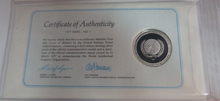 Load image into Gallery viewer, 1977 Technological Advancement First Edition United Nations Silver Proof Medal
