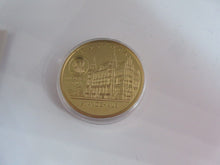 Load image into Gallery viewer, FRIEDRICH FRANZ II CITY VIEWS ROSTOCK STANDEHAUS GOLD PLATED PROOF MEDAL &amp; COA

