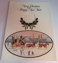 Load image into Gallery viewer, 1980 CHRISTMAS ISLE OF MAN DIAMOND FINISH 50P COIN IN CHRISTMAS CARD BOX &amp; COA
