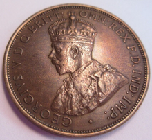 Load image into Gallery viewer, 1913 KING GEORGE V STATES OF JERSEY ONE TWELFTH OF A SHILLING VERY HIGH GRADE
