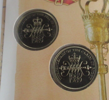 Load image into Gallery viewer, 1989 Bill &amp; Claim of Rights Tercentenary Royal Mint UK BU 2x £2 Sealed Coin Pack
