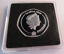 Load image into Gallery viewer, 2020 THANK YOU KEYWORKERS SAMOA HALF DOLLAR COIN BOX &amp; COA - ARMED FORCES
