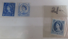 Load image into Gallery viewer, Queen Elizabeth II Wildings 1957-1959 28 Mint Never Hinged Pre-Decimal Stamps

