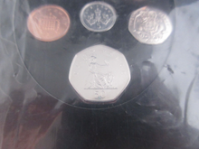 Load image into Gallery viewer, Emblems of Britain 2008 Last Year UK Coinage Royal Mint BUnc 7 Coin Pack
