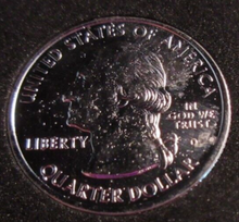 Load image into Gallery viewer, 1999 UNITED STATES MINT STATE QUARTER DOLLAR PENNSYLVANIA 1787 PLATEDIN PLATINUM
