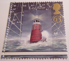 Load image into Gallery viewer, 1998 LIGHTHOUSES DECIMAL STAMPS GUTTER PAIRS MNH IN STAMP HOLDER
