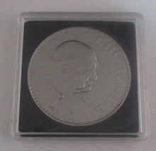 Load image into Gallery viewer, 1953 - 1981 Polished UK Royal Mint Crowns in Quad Capsules Coronation, Churchill
