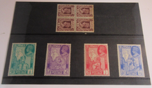 Load image into Gallery viewer, KING GEORGE VI BURMA STAMPS &amp; STAMP HOLDER
