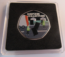 Load image into Gallery viewer, 2020 THANK YOU KEYWORKERS SAMOA HALF DOLLAR COIN BOX &amp; COA - REFUSE COLLECTORS
