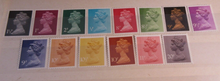 Load image into Gallery viewer, REGIONAL DEFINITIVE STAMPS 1971 ENG WALES SCOT &amp; NI MNH WITH ALBUM PAGE
