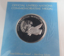 Load image into Gallery viewer, 1977 Technological Advancement First Edition United Nations Silver Proof Medal
