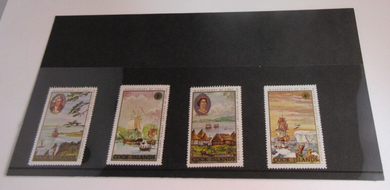 COOK ISLANDS POSTAGE STAMPS BICENTENNIAL OF FIRST VOYAGE OF DISCOVERY MNH