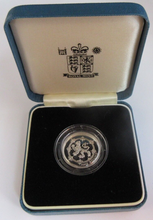 Load image into Gallery viewer, 1999 LION RAMPANT SILVER PROOF £1 ONE POUND COIN WITH ROYAL MINT BOX &amp; COA
