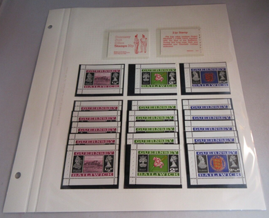 1971 BAILIWICK OF GUERNSEY DECIMAL POSTAGE STAMPS 18 STAMPS MNH