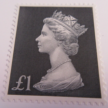 Load image into Gallery viewer, 1969 QUEEN ELIZABETH II 4 LARGE HIGH VALUE STAMPS MLH £1 * 10/-* 5/- &amp; 2/6
