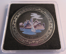 Load image into Gallery viewer, 1973-1998 SYDNEY OPERA HOUSE PROOF LIKE FANTASY TRADE DOLLAR WITH BOX &amp; COA
