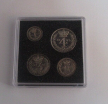 Load image into Gallery viewer, 1833 Maundy Money William IV 1d - 4d 4 UK Coin Set In Quadrum Box EF - Unc
