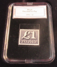 Load image into Gallery viewer, 1968-1983 THE FIRST DECIMAL COINS &amp; ROYAL MAIL TO PAY COMMEMORATIVES BOX &amp; COA
