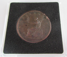 Load image into Gallery viewer, 1807 GEORGE III HALF PENNY VF+ PRESENTED IN QUADRANT CAPSULE - EDGE KNOCK
