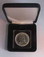 Load image into Gallery viewer, 1976 American Independence Isle of Man Silver BUnc 1 Crown Coin Box&amp;COA

