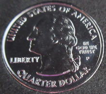 Load image into Gallery viewer, 2003 UNITED STATES MINT STATE QUARTER DOLLAR ILLINOIS 1818 PLATINUM PLATED
