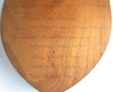 Load image into Gallery viewer, ROYAL NAVAL VOLUNTEER RESERVE WOODEN &amp; PAINTED WALL PLAQUE
