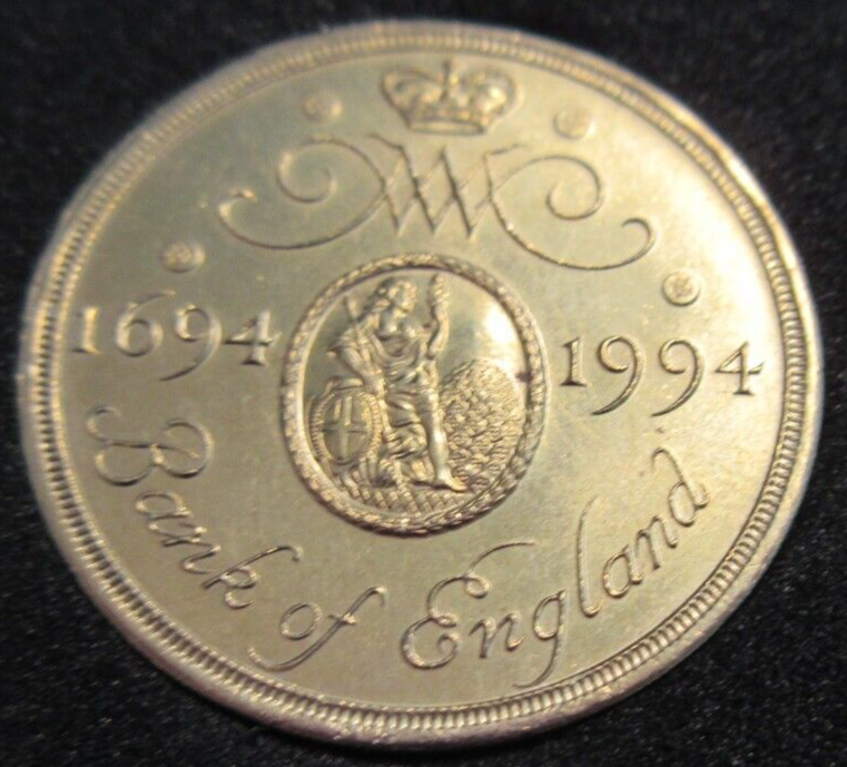 BANK OF ENGLAND QUEEN ELIZABETH II £2 1994 UK TWO POUND COIN BUNC BOX & COA