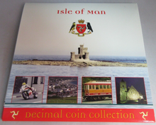 Load image into Gallery viewer, 2014 ISLE OF MAN DECIMAL COIN COLLECTION PACK NINE COIN SET
