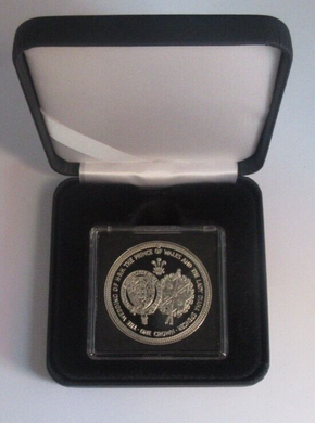 1981 Price Charles and Diana Spencer Proof-Like Isle of Man 1 Crown Coin&Box