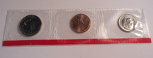 Load image into Gallery viewer, USA DENVER MINT 1 CENT  1 DIME &amp; 5 CENTS BU 2002 3 COIN SET SEALED WITH POUCH
