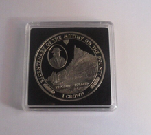 Load image into Gallery viewer, 1989 Pitcairn Island Mutiny on the Bounty Proof-Like Isle of Man 1 Crown CoinBox
