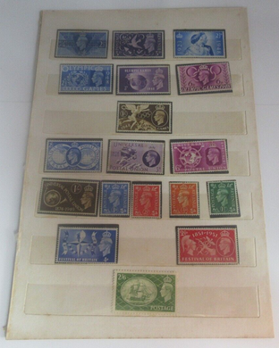King George VI 1948 Olympic Games Mint Never Hinged Pre-Decimal Stamps + More