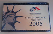 Load image into Gallery viewer, 2006 United States Mint Proof Set 1 Cent - 1 Dollar With 5 State Quarters Boxed
