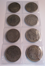 Load image into Gallery viewer, 1878-1921 US ONE DOLLAR 28 COIN SANFRANCICO FANTASY COMPLETE SET  CU-NI
