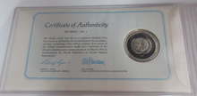 Load image into Gallery viewer, 1976 Promoting Understanding First Edition United Nations Silver Proof Medal
