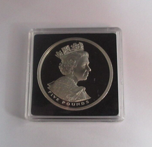 Load image into Gallery viewer, 2002 QEII Accession Golden Jubilee 1oz Silver Proof UK £5 Coin BoxCOA
