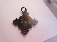 Load image into Gallery viewer, 1909 SILVER FOB HALLMARKED .925 DENTON &amp; DOWN
