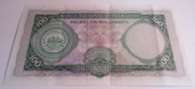 Load image into Gallery viewer, BANK OF MOZAMBIQUE 100 ESCUDOS BANKNOTE WITH NOTE HOLDER
