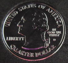 Load image into Gallery viewer, 2007 UNITED STATES MINT STATE QUARTER DOLLAR IDAHO 1890 PLATINUM PLATED
