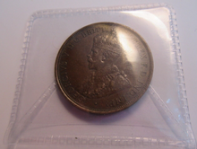 Load image into Gallery viewer, 1913 KING GEORGE V STATES OF JERSEY ONE TWELFTH OF A SHILLING EF+ IN CLEAR FLIP
