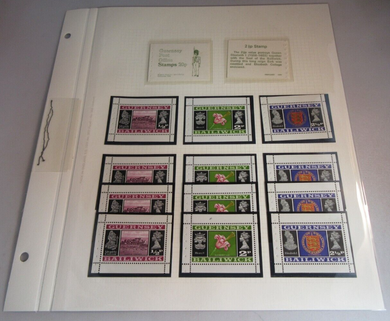 BAILIWICK OF GUERNSEY DECIMAL POSTAGE STAMPS TOTAL 12 STAMPS MNH