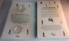 Load image into Gallery viewer, 2020 THANK YOU TO OUR KEYWORKERS CARDED HOLDER &amp; COA FOR COLLECTION - NO COINS
