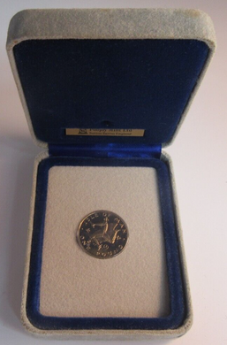 1979 ISLE OF MAN VIRENIUM PROOF ONE POUND COIN BEAUTIFULLY BOXED