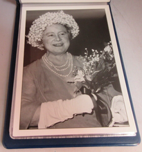 Load image into Gallery viewer, 1902-2002 HM QUEEN ELIZABETH THE QUEEN MOTHER ALBUM COMPLETE WITH PHOTOGRAPHS
