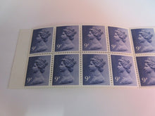 Load image into Gallery viewer, STAMP BOOKLET ROYAL MAIL 1979 NEW OLD STOCK INCL 10 X 9P STAMPS MNH
