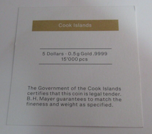 Load image into Gallery viewer, 2021 Mr Bean and Teddy 24 Ct Gold Cook Islands $5 Coin Box &amp; COA
