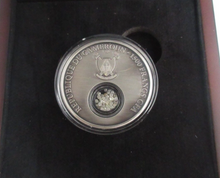 Load image into Gallery viewer, 2019 St Edwards Crown Silver Antique With 1 Ct Diamonds 1500 Francs Coin Box&amp;COA
