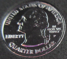 Load image into Gallery viewer, 2005 UNITED STATES MINT STATE QUARTER DOLLAR KANSAS 1861 PLATINUM PLATED
